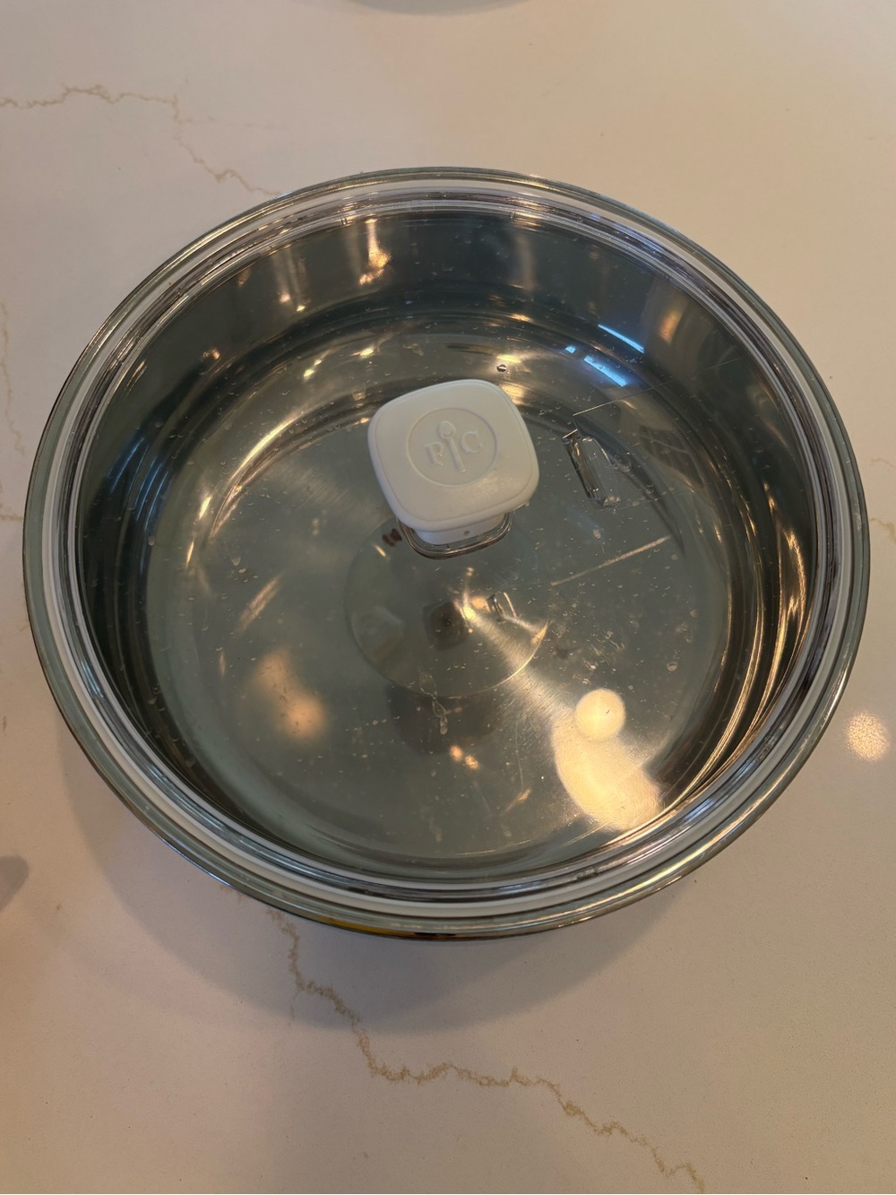 Pampered Chef 1 Qt Insulated Serving Bowl With Lid 7" x 3" New, No Box